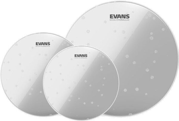 Evans Evans ETP-HYDGL-R Hydraulic Glass Rock Set open za boben