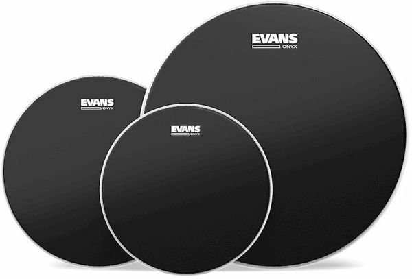 Evans Evans ETP-ONX2-F Onyx Coated Fusion Set open za boben