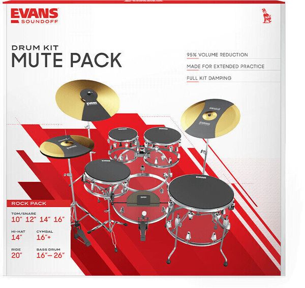 Evans Evans SOSETROCK SoundOff Mute Set Rock