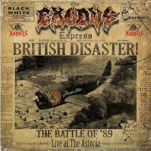 Exodus Exodus - British Disaster: The Battle of '89 (Live At The Astoria) (Gold Coloured) (2 LP)