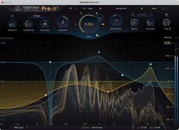 FabFilter FabFilter FabFilter Pro-R 2 (Digitalni izdelek)