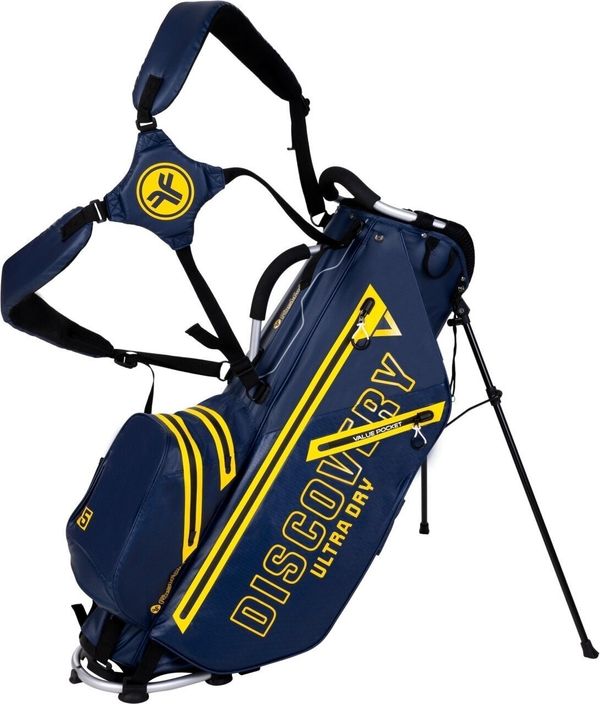 Fastfold Fastfold Discovery Navy/Yellow Golf torba Stand Bag