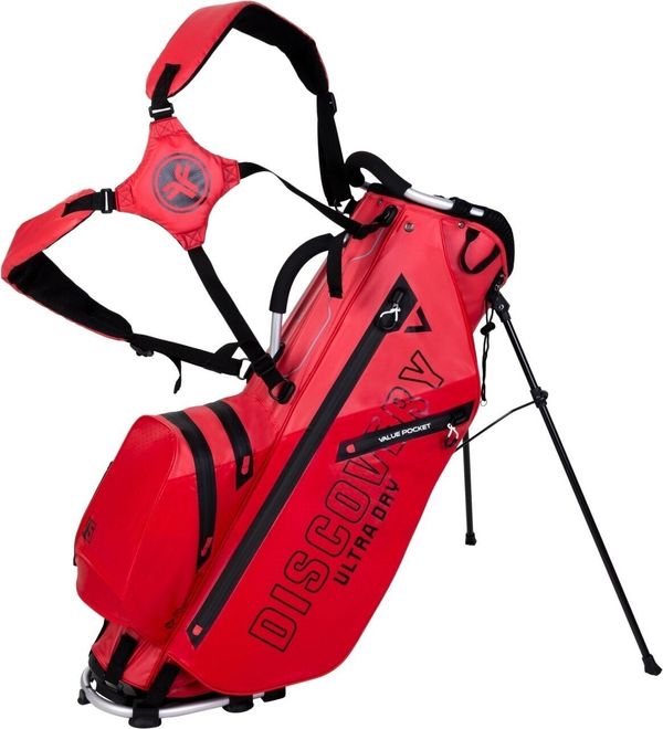 Fastfold Fastfold Discovery Red/Black Golf torba Stand Bag