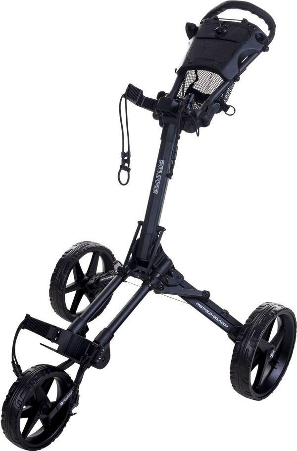 Fastfold Fastfold Square Charcoal/Black Ročni voziček za golf