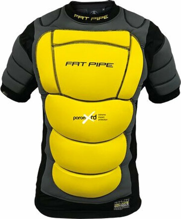 Fat Pipe Fat Pipe GK Protective XRD Padding Vest Black/Yellow XS/S Floorball golman