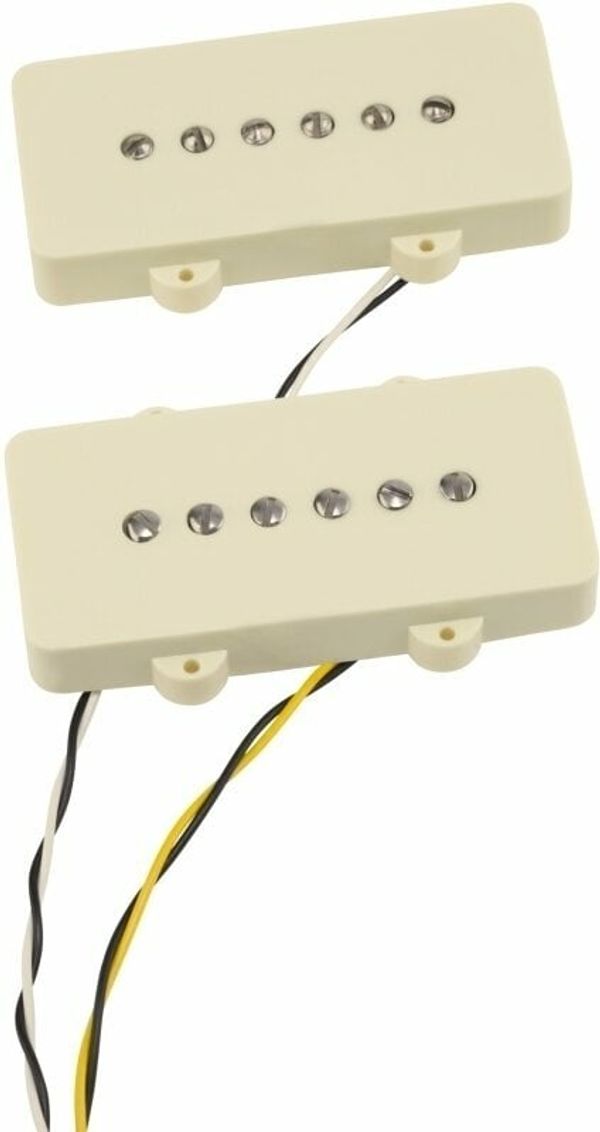 Fender Fender Cunife/Cobalt Chrome Jazzmaster Pickup Set Vintage White