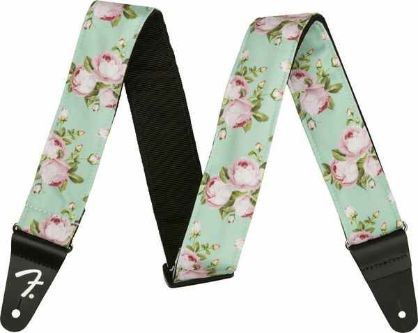 Fender Fender Floral Strap Surf Green