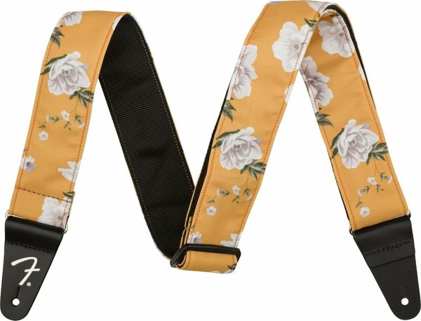 Fender Fender Floral Strap Tekstilni kitarski pas Marigold