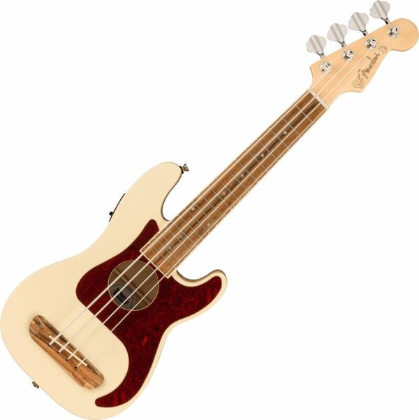 Fender Fender Fullerton Precision Bass Uke Bas ukulele Olympic White