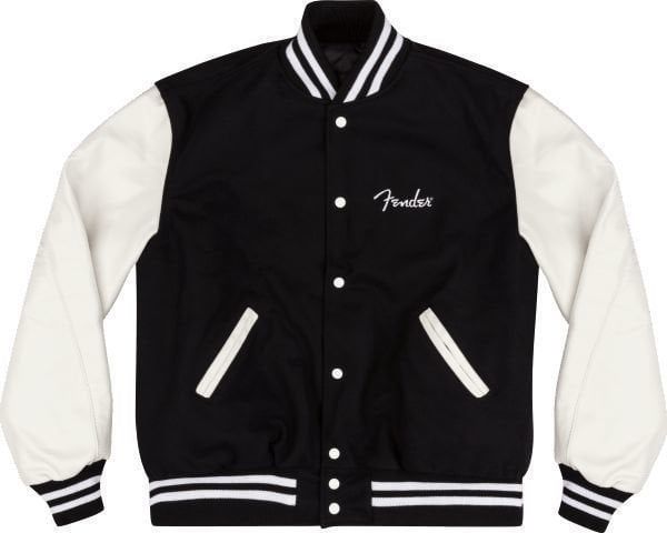 Fender Fender Jakna Custom Shop Varsity White-Black 2XL