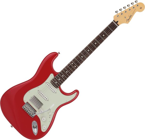 Fender Fender MIJ Hybrid II Stratocaster HSS RW Modena Red