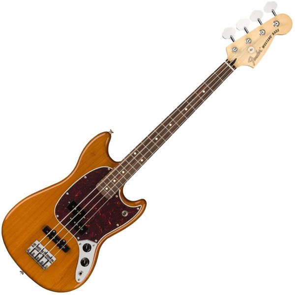 Fender Fender Mustang PJ Bass PF Aged Natural