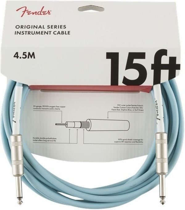 Fender Fender Original Series 4,5 m Ravni - Ravni Instrumentalni kabel