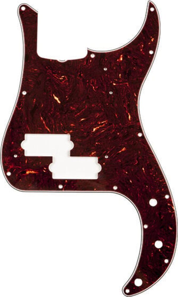 Fender Fender Pure Vintage '63 Precision Bass 13-Hole Tortoise Shell Pickguard za bas kitaro