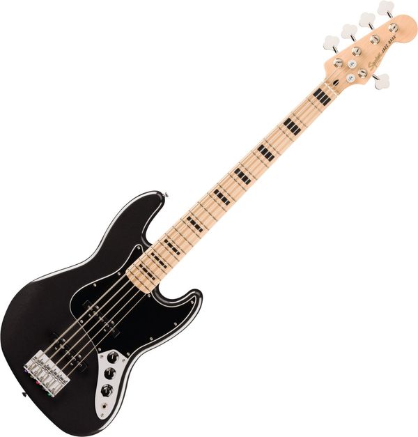 Fender Squier Fender Squier Affinity Series Active Jazz Bass V MN Black Metallic 5 strunska bas kitara