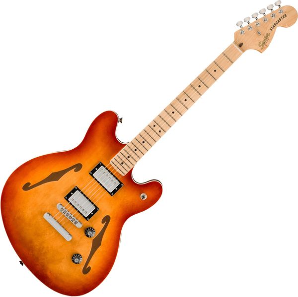 Fender Squier Fender Squier Affinity Series Starcaster Deluxe MN Sienna Sunburst Jazz kitara (polakustična)