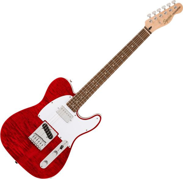 Fender Squier Fender Squier Affinity Series Telecaster FMT SH LRL Crimson Red Transparent Električna kitara