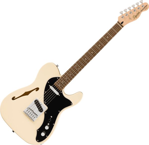 Fender Squier Fender Squier Affinity Series Telecaster Thinline LRL Olympic White Električna kitara