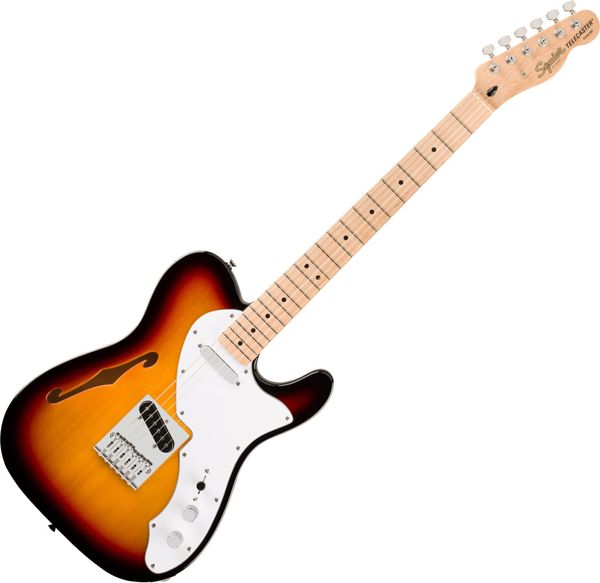 Fender Squier Fender Squier Affinity Series Telecaster Thinline MN 3-Color Sunburst Električna kitara