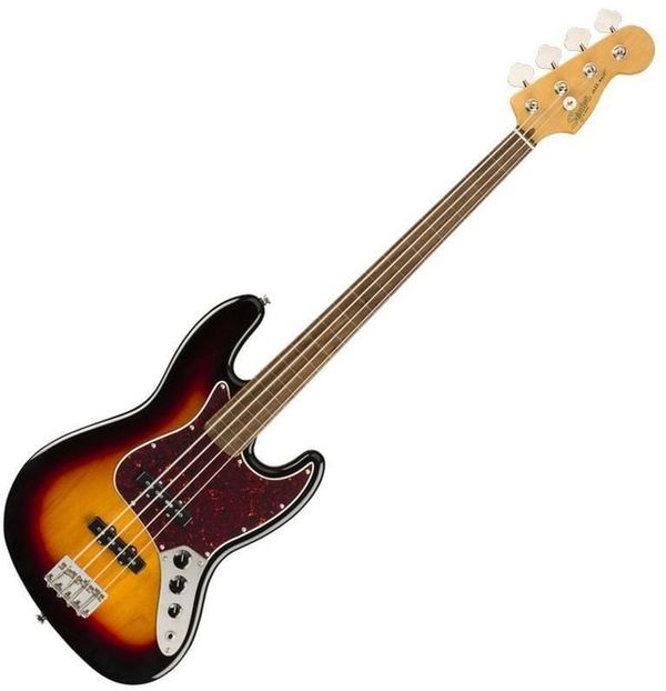 Fender Squier Fender Squier Classic Vibe '60s Jazz Bass FL IL 3-Tone Sunburst