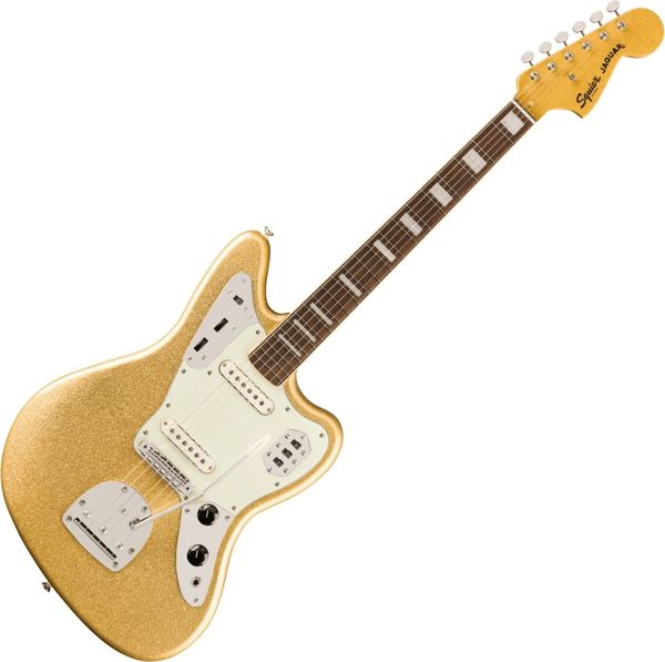 Fender Squier Fender Squier FSR Classic Vibe 70s Jaguar LRL Gold Sparkle