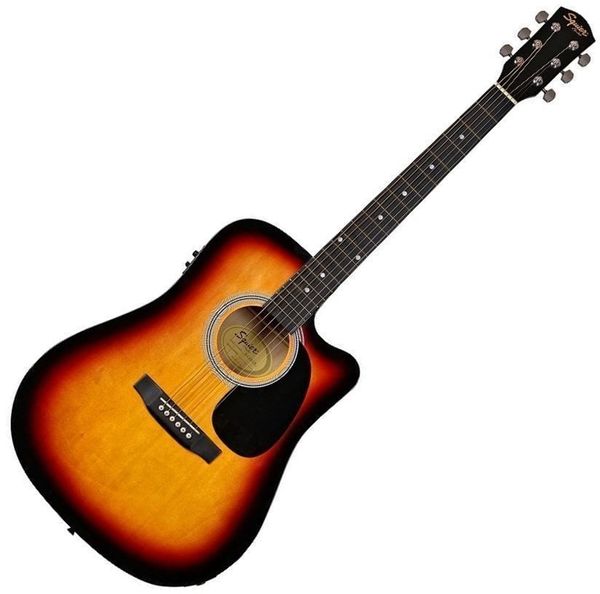 Fender Squier Fender Squier SA-105CE Sunburst Elektroakustična dreadnought
