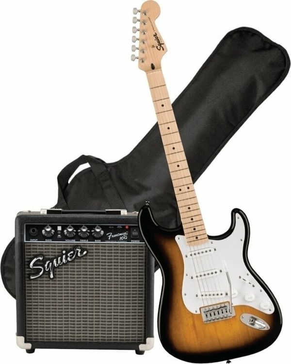 Fender Squier Fender Squier Sonic Stratocaster Pack 2-Color Sunburst