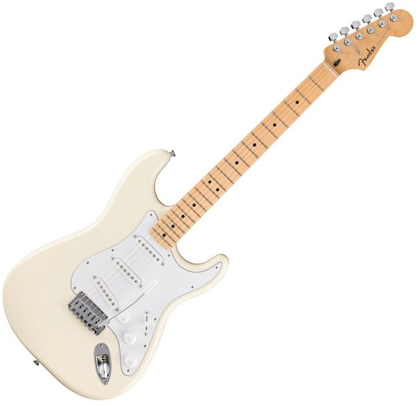 Fender Fender Standard Stratocaster MN Olympic White Električna kitara