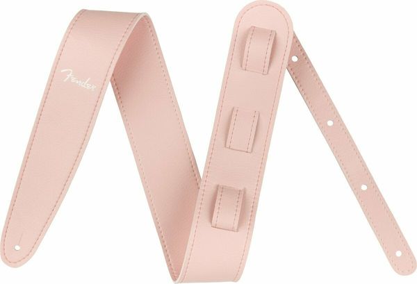 Fender Fender Vegan Leather Strap 2.5'' Usijni kitarski pas Shell Pink