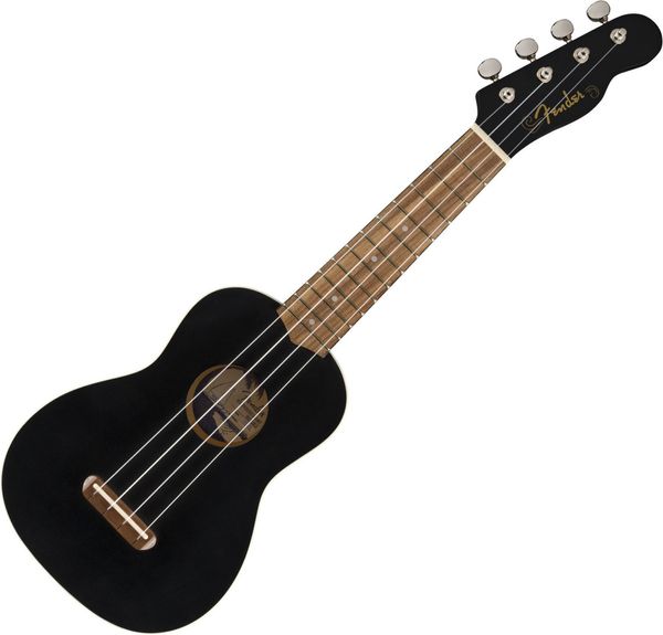 Fender Fender Venice WN BK Soprano ukulele Črna