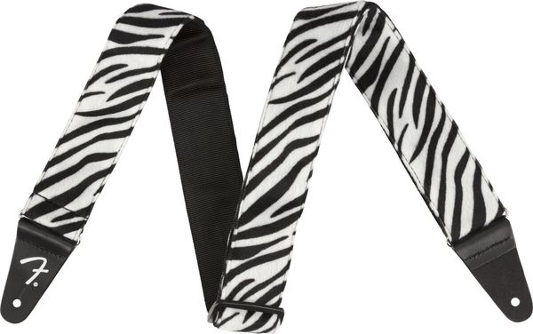 Fender Fender Wild Zebra Print Strap 2”
