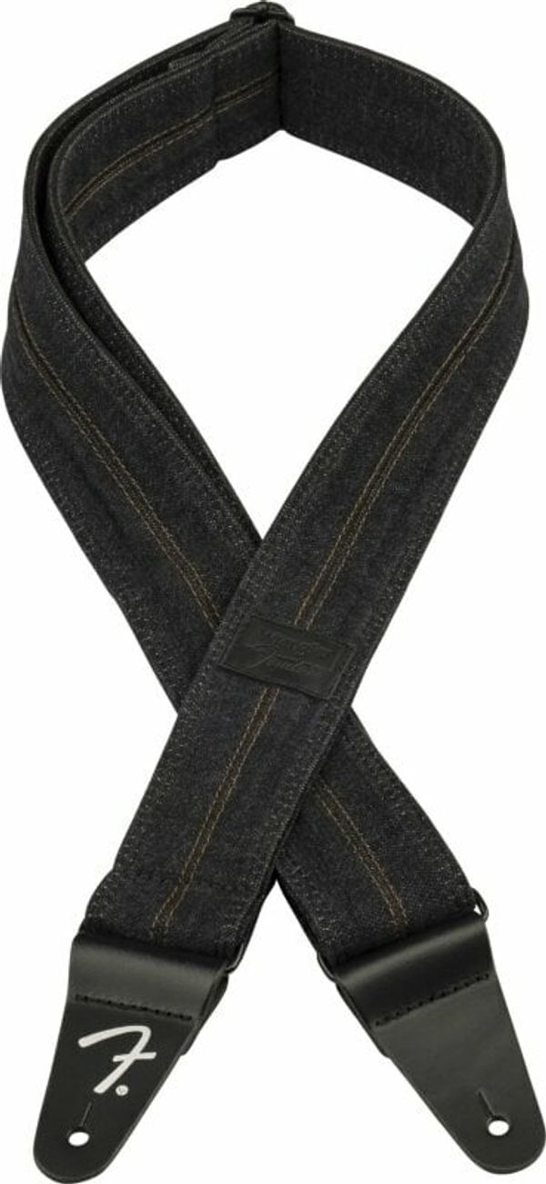 Fender Fender Wrangler Denim Strap Washed Black