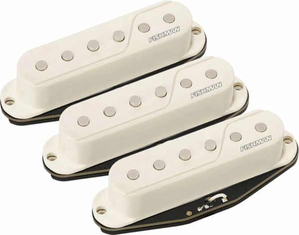 Fishman Fishman Fluence Single Width Strat Set White