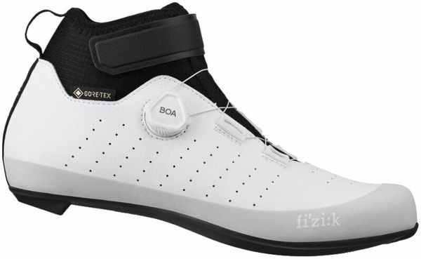fi´zi:k fi´zi:k Tempo Artica R5 GTX White/Grey 44 Moški kolesarski čevlji