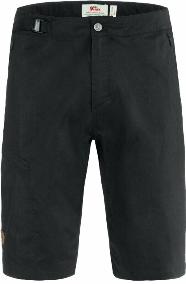 Fjällräven Fjällräven Abisko Hike Shorts M Black 46 Kratke hlače na prostem