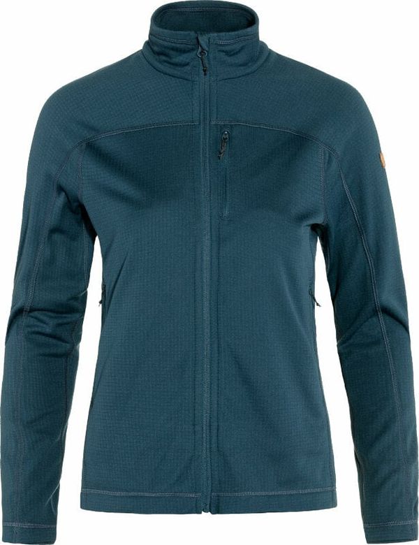 Fjällräven Fjällräven Abisko Lite Fleece Jacket W Indigo Blue L Pulover na prostem