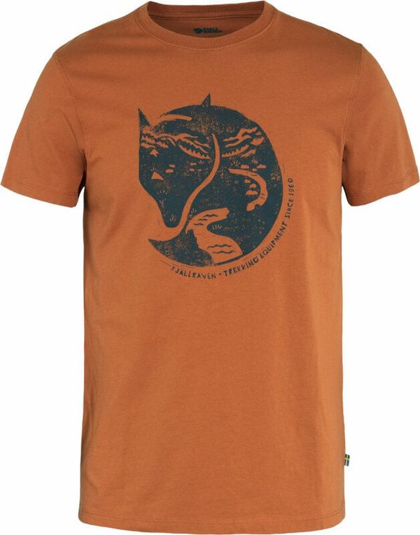 Fjällräven Fjällräven Arctic Fox T-Shirt M Terracotta Brown XL Majica s kratkimi rokavi