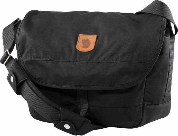 Fjällräven Fjällräven Greenland Shoulder Bag Medium Black Torba za čez ramo