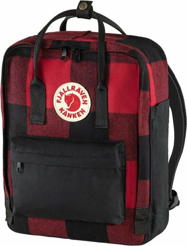 Fjällräven Fjällräven Kånken Re-Wool Red/Black Outdoor nahrbtnik