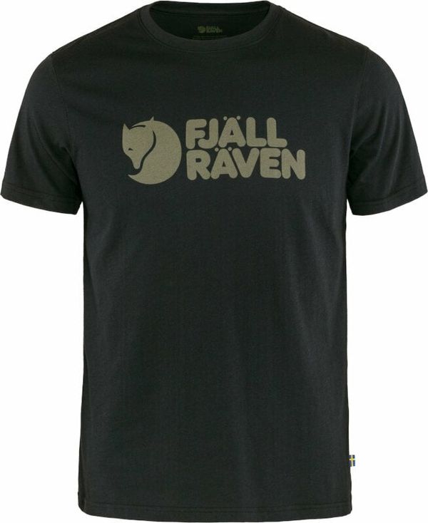 Fjällräven Fjällräven Logo T-Shirt M Black 2XL Majica s kratkimi rokavi