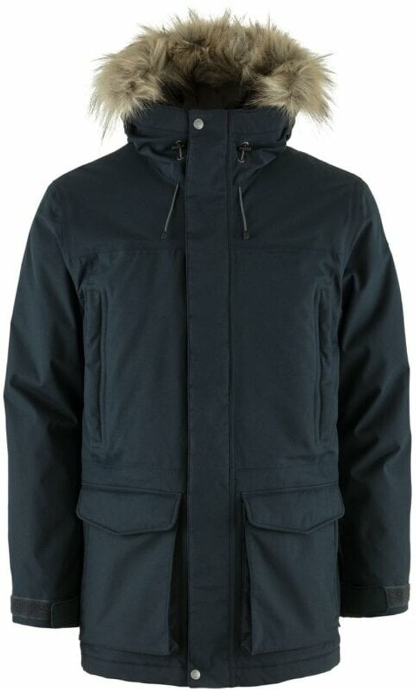 Fjällräven Fjällräven Nuuk Lite Parka M Dark Navy XL Jakna na postrem