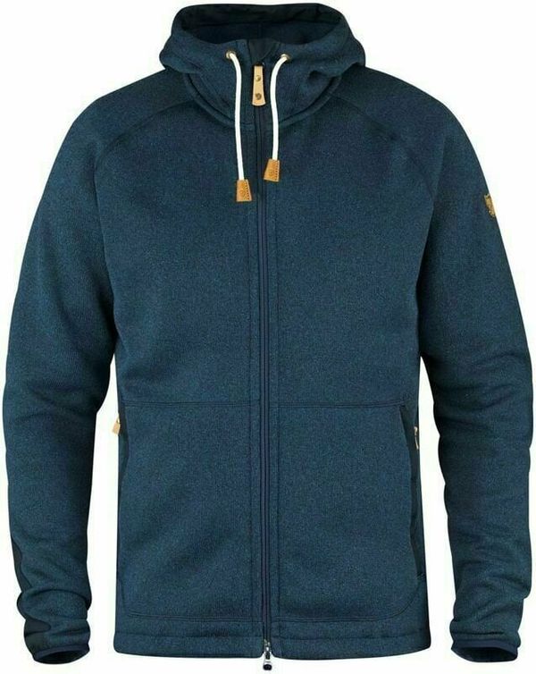 Fjällräven Fjällräven Övik Fleece Navy XL Pulover na prostem