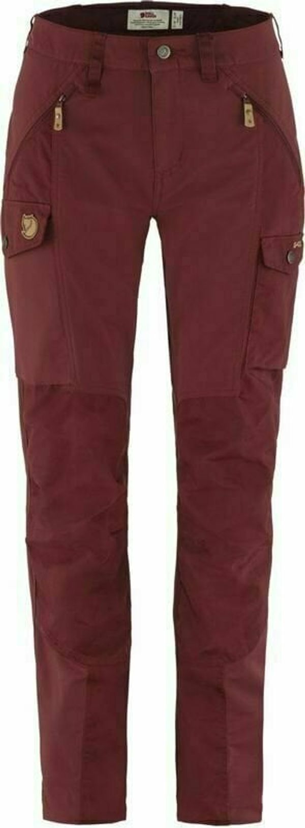 Fjällräven Fjällräven W Nikka Bordeaux Red 40 Hlače na prostem