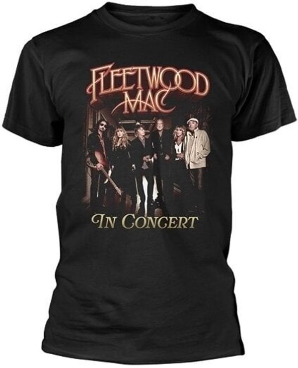 Fleetwood Mac Fleetwood Mac Majica In Concert Unisex Black L