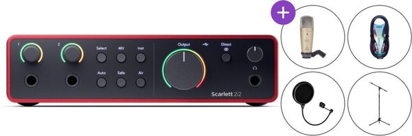 Focusrite Focusrite Scarlett Solo 2i2 4th Gen SET