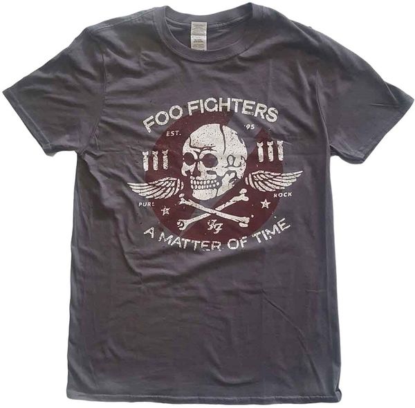 Foo Fighters Foo Fighters Majica Matter of Time Unisex Charcoal Grey 2XL