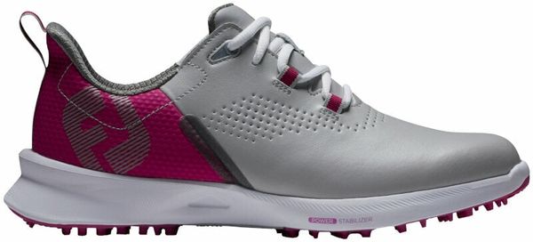 Footjoy Footjoy FJ Fuel Grey/Berry/Dark Grey 38,5 Ženski čevlji za golf