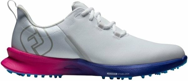 Footjoy Footjoy FJ Fuel Sport Mens Golf Shoes White/Pink/Blue 45