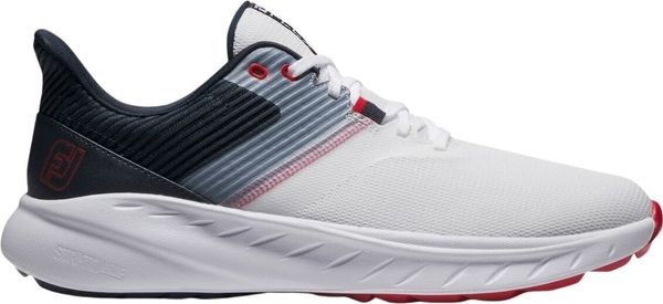 Footjoy Footjoy Flex White/Navy/Red 42 Moški čevlji za golf