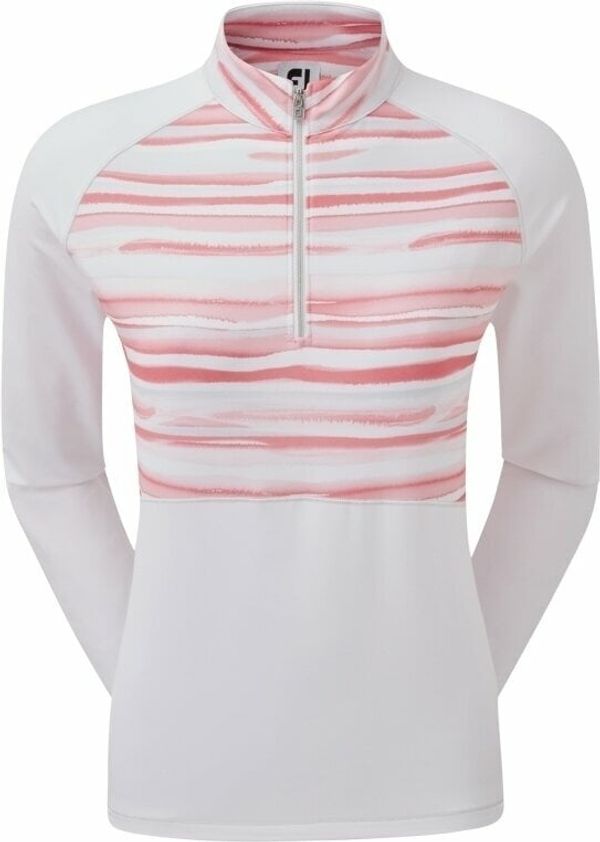 Footjoy Footjoy Half-Zip Jersey Watercolour White S Pulover